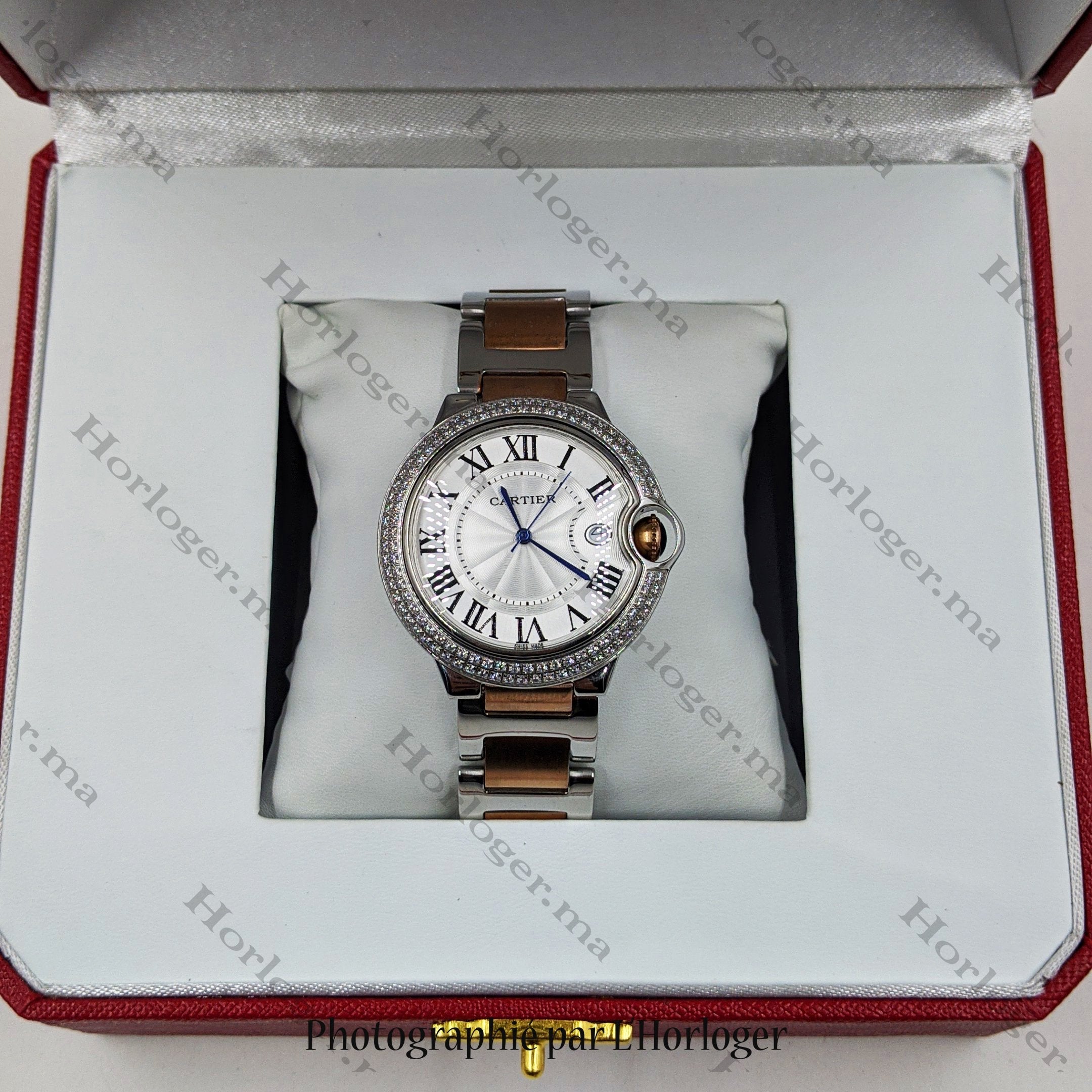 Selfika™ Women's Two-Tone Serti 1.4 in Watch