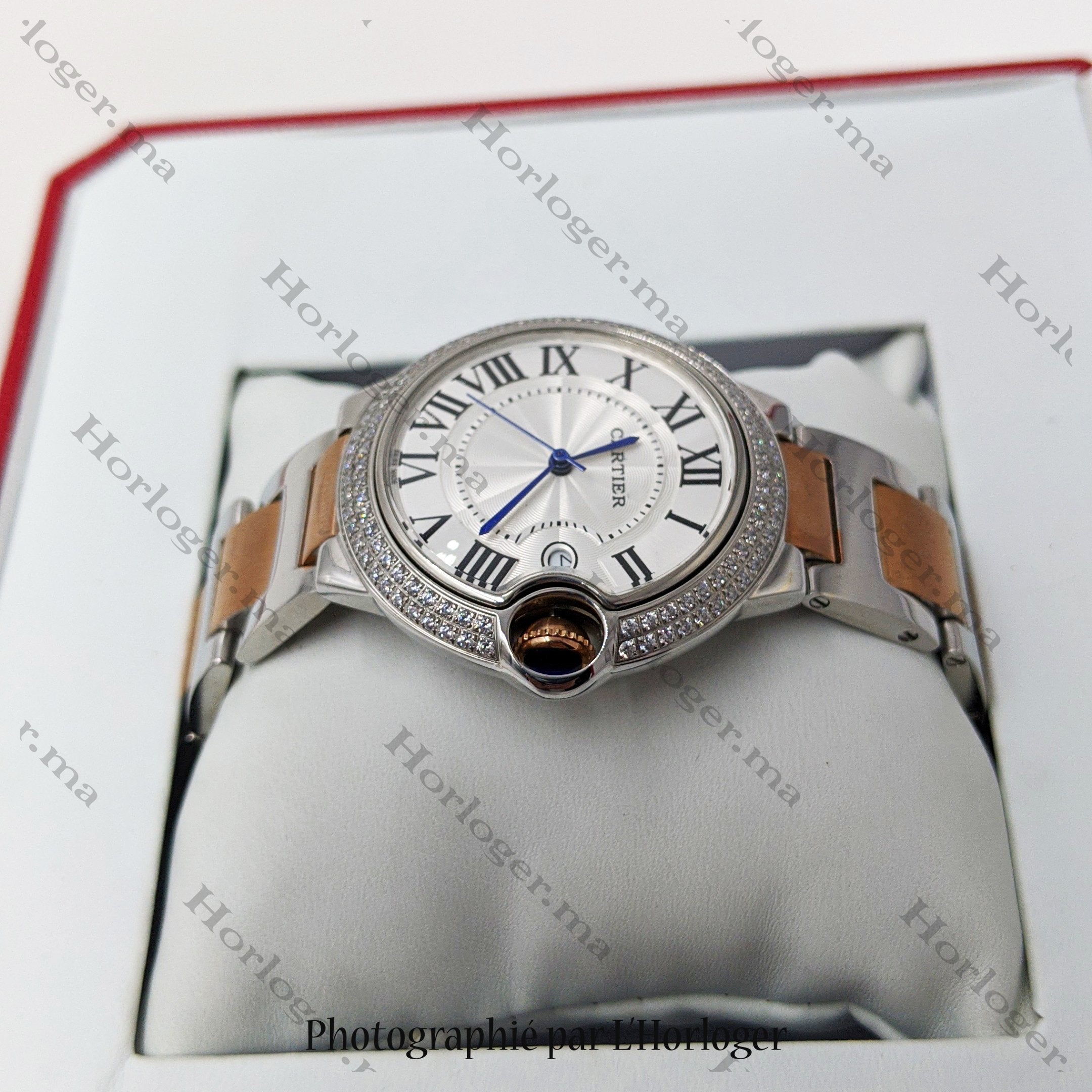Selfika™ Women's Two-Tone Serti 1.4 in Watch