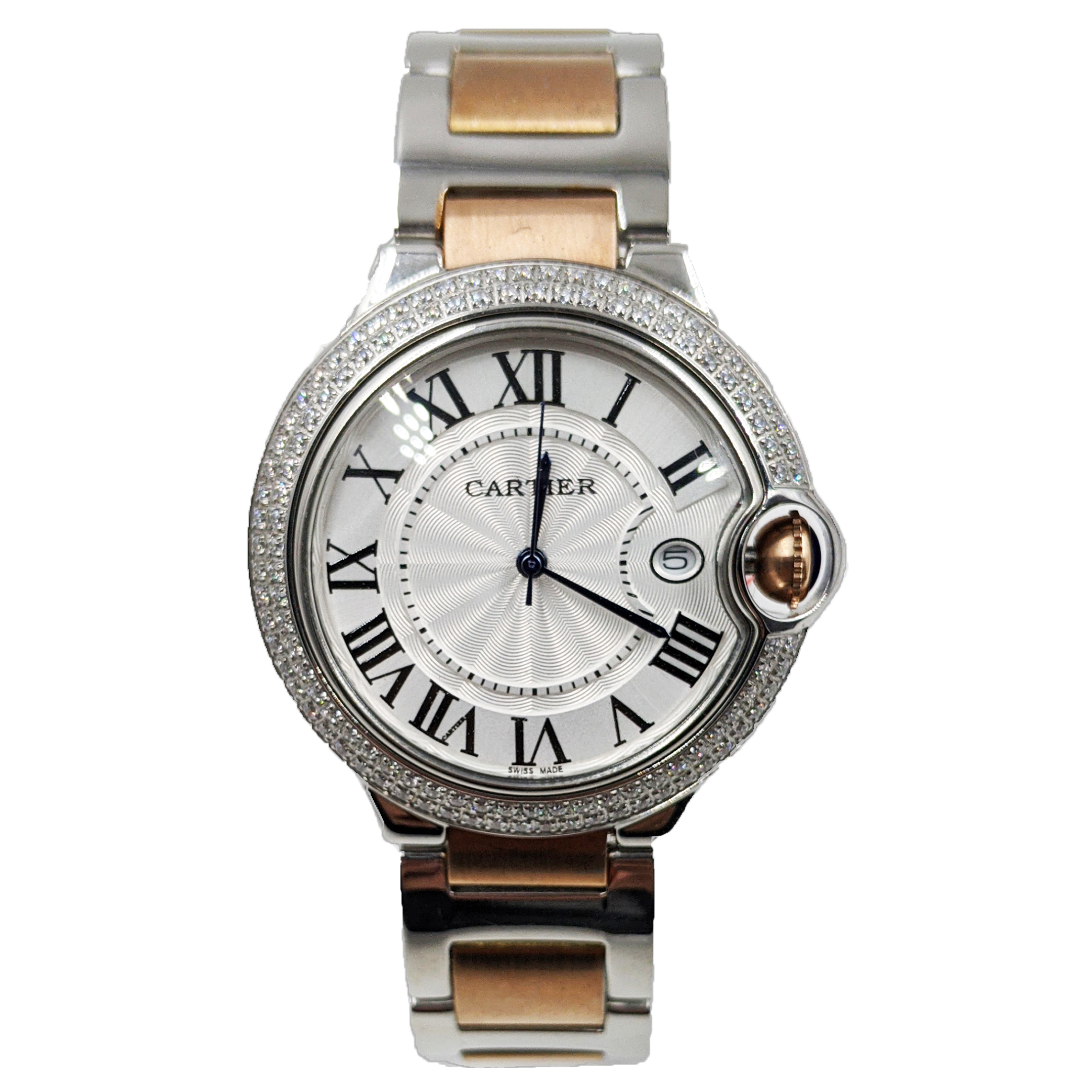 Selfika™ Women's Two-Tone Serti 1.4 in Watch