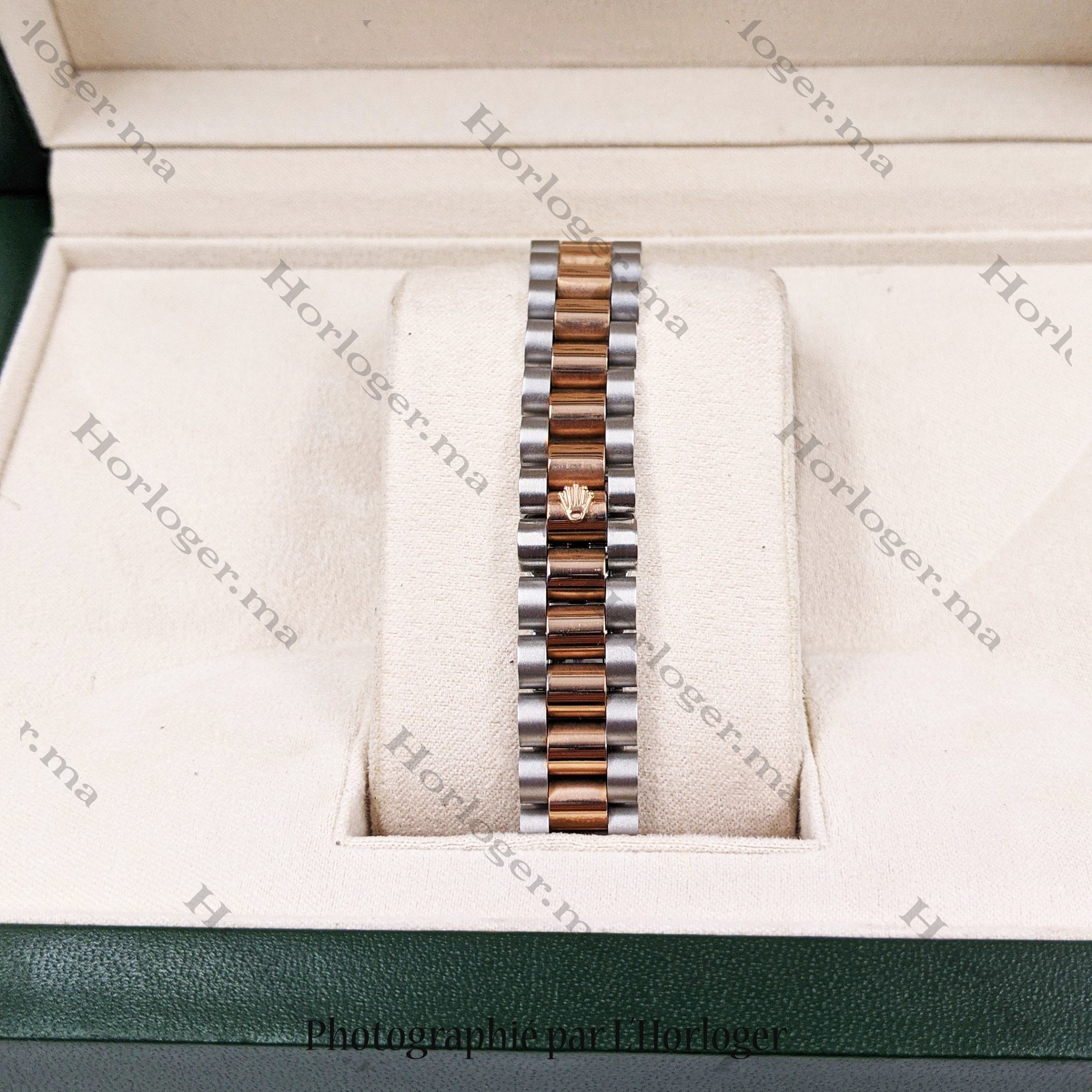 Selfika™ Women's Datejust 1.3 in Mother of Pearl Watch