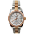 Selfika™ Women's Datejust 1.3 in Mother of Pearl Watch
