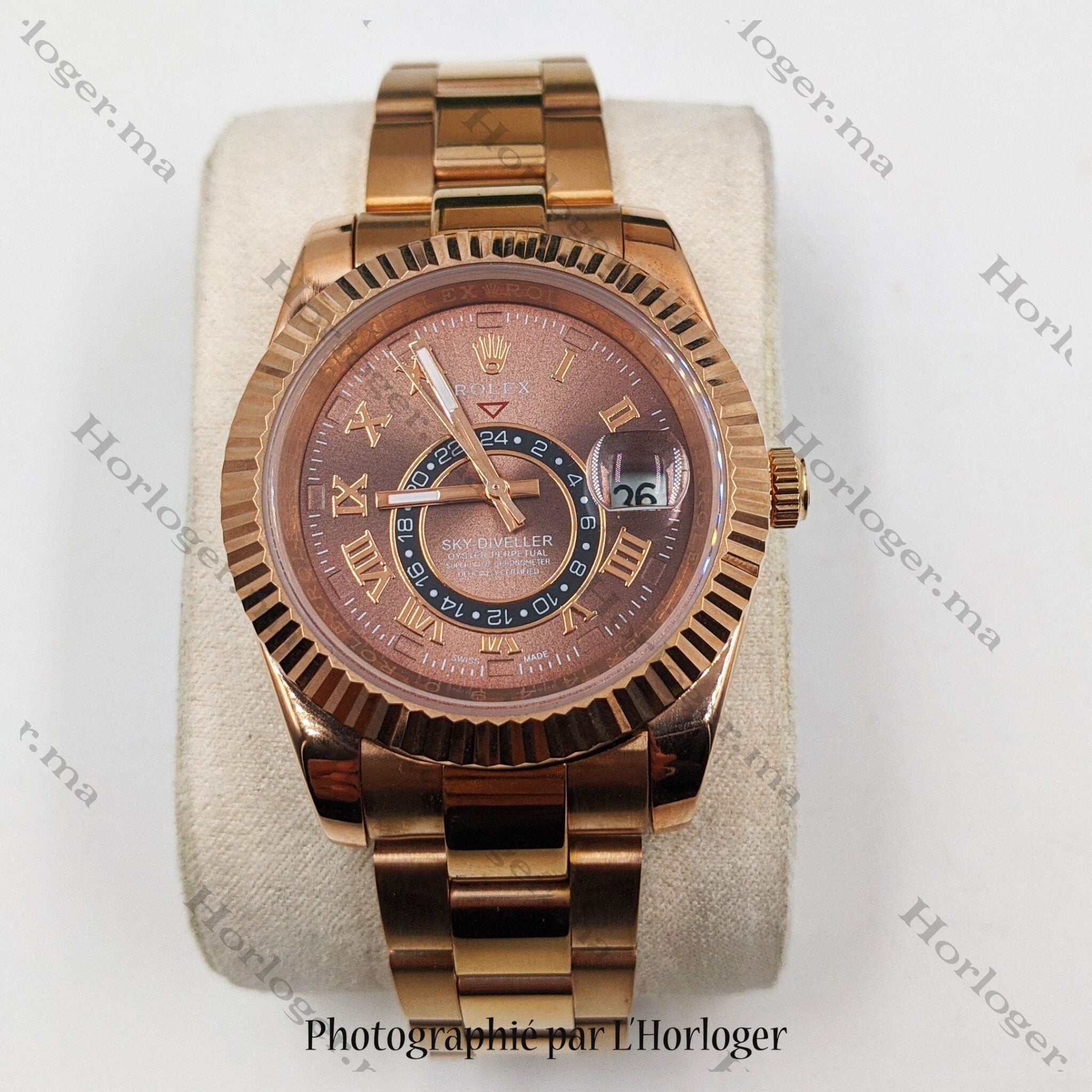 Selfika™ Men's Automatic Luxury Watch Sky-Dweller Chocolate Dial 42mm