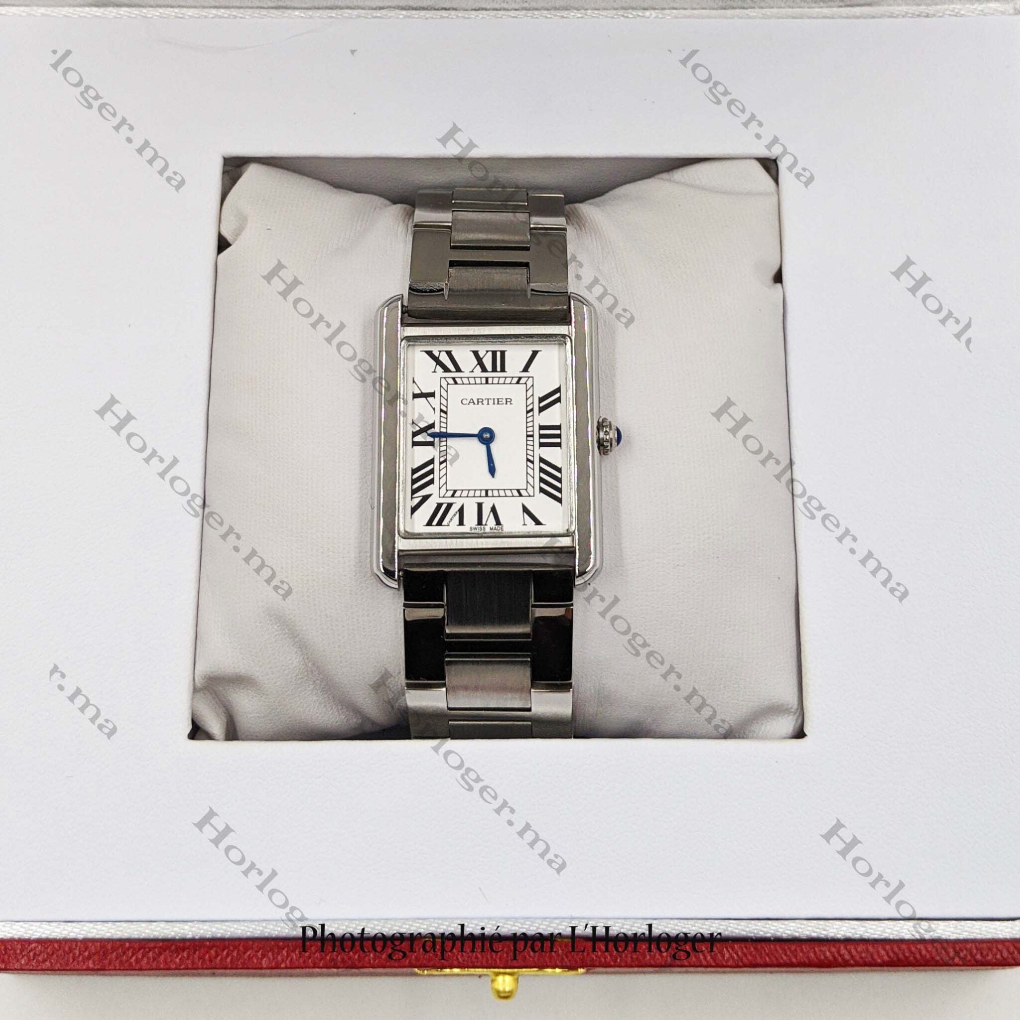 Selfika™ Women's Tank Française Quartz Watch 1.4 in