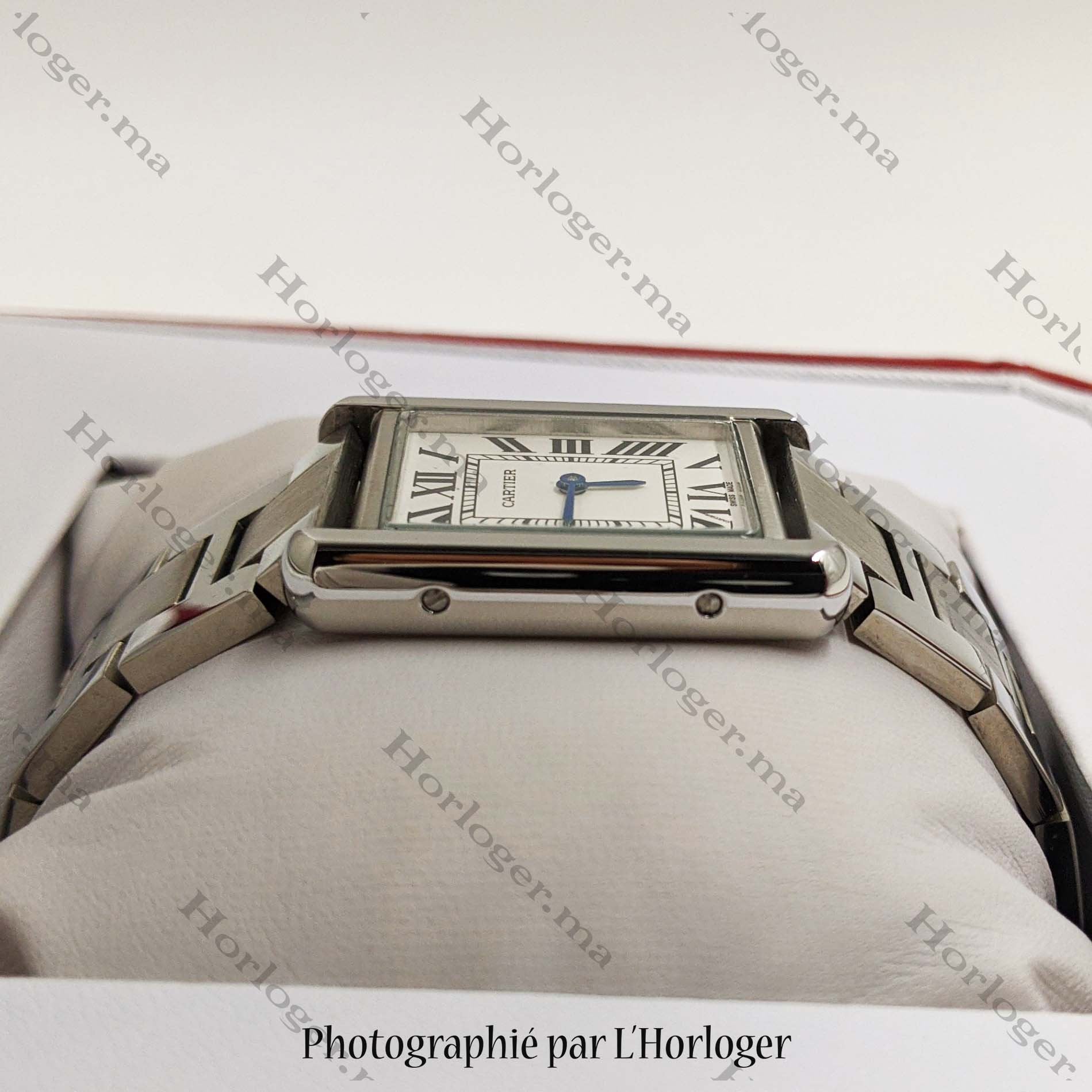 Selfika™ Women's Tank Française Quartz Watch 1.4 in