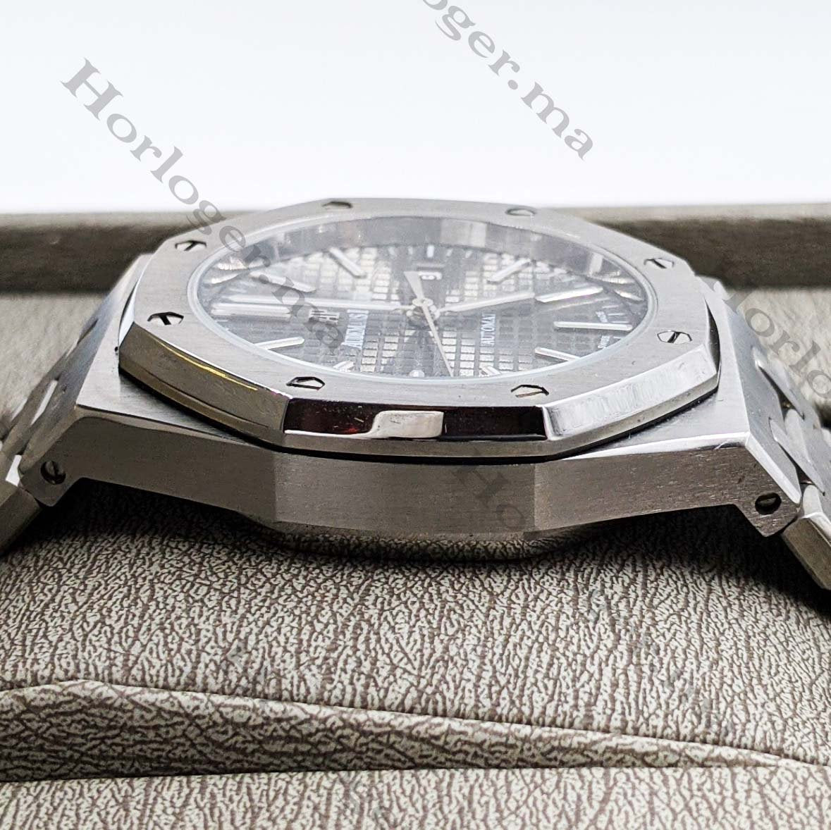 Selfika™ Men's Automatic Watch Grey Dial 1.6 in H57528