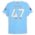 Phil Foden Manchester City Selfika 2025/26 Home Player Jersey - Sky Blue