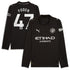 Phil Foden Manchester City Selfika Away 2025/26 Long Sleeve Player Jersey - Black
