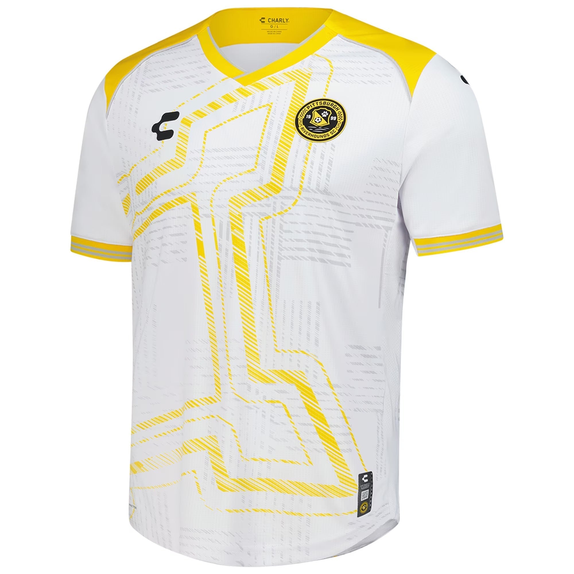 Pittsburgh Riverhounds SC Selfika Third 2025/26 Authentic Jersey - White