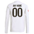 Real Madrid Selfika 2025/26 Home Long Sleeve Custom Jersey - White