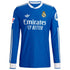 Real Madrid Selfika 2025/26 Third Long Sleeve Custom Jersey - Blue