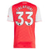 Riccardo Calafiori Arsenal Selfika 2025/26 Home Player Jersey - Red
