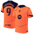 Robert Lewandowski Barcelona Selfika 2025/26 Third Player Jersey - Orange