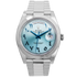 Selfika™ Men's Day-Date 1.6 in Automatic Watch Ice Blue Arabic Dial