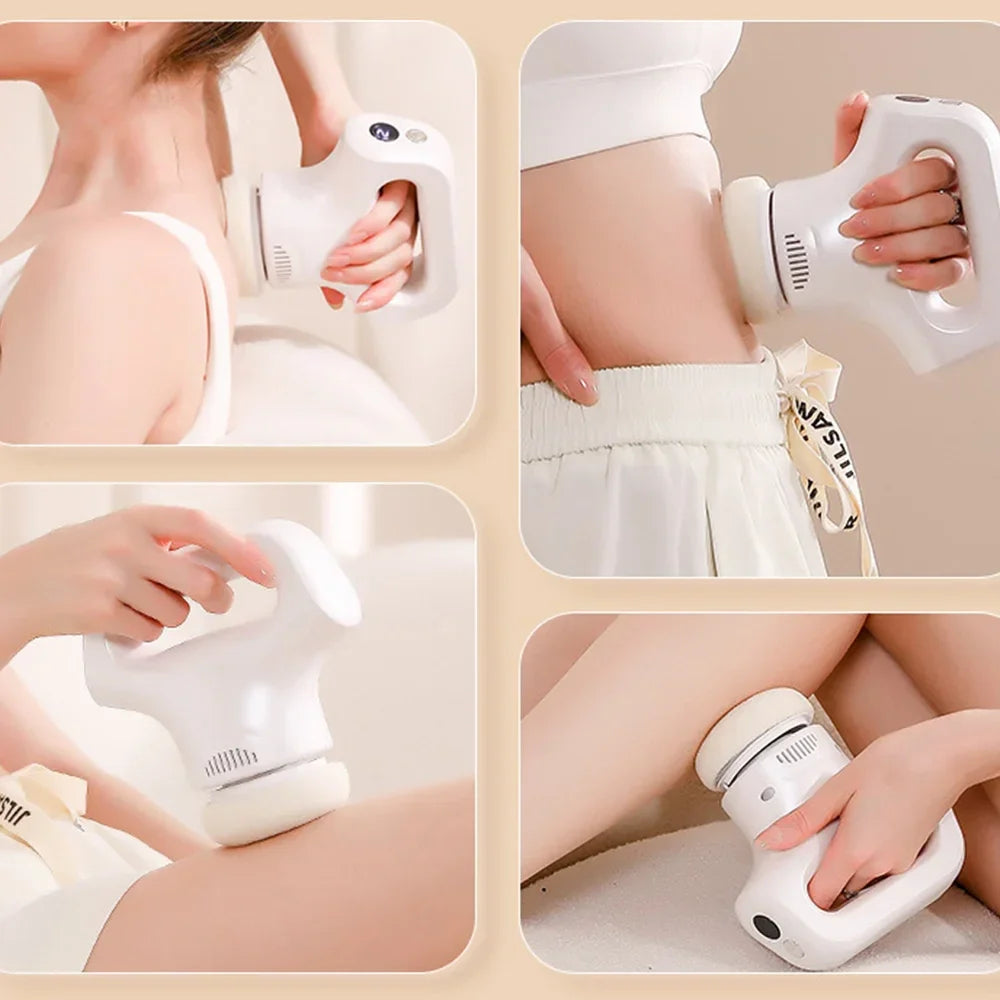BIOSSANCE Rotational Vibration Body Massager – 12 Speed, Handheld, Supports Skin Toning & Appearance