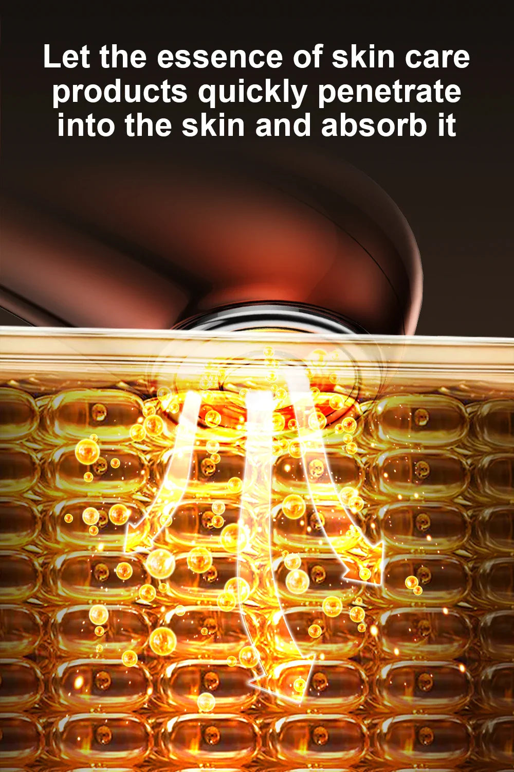 abay RF Booster Facial Microcurrent Device – EMS, Light Therapy, Anti-Wrinkle Appearance, USB Rechargeable
