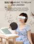 VIMYSHOW Portable Visible Eye Massager – Airbag Kneading, Hot Compress, Bluetooth Music Relaxation Sleep Mask