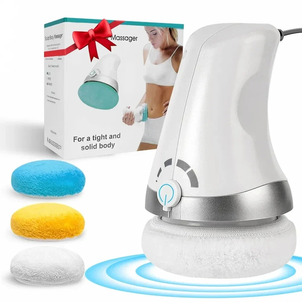 ShaxyMsc Handheld Electric Vibration Body Massager – Corded AC Power, Detachable Cloth Cover