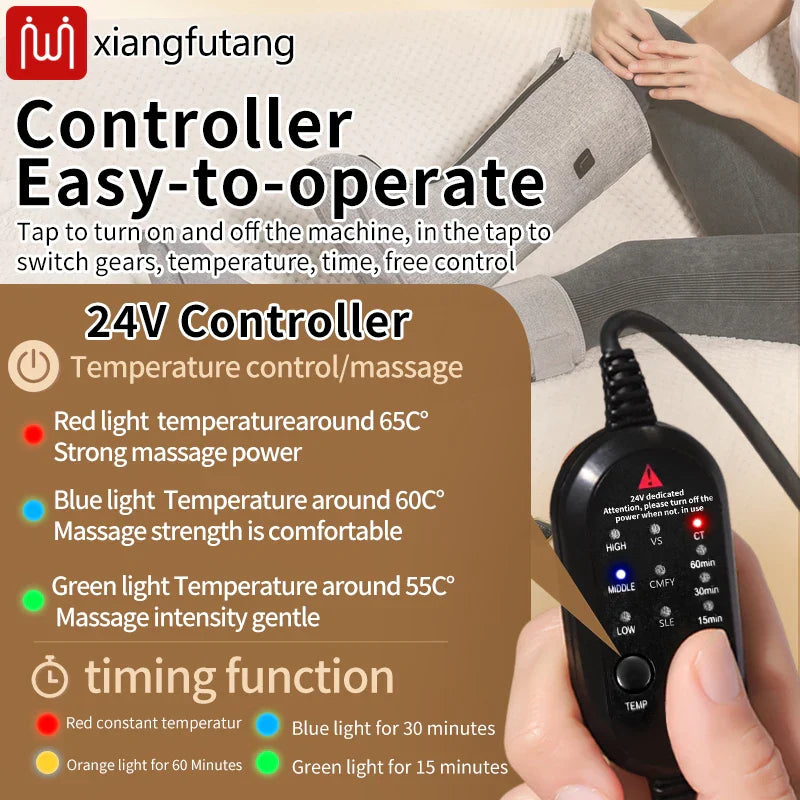Selfika Heated Wellness Boot with Red Light Technology & Vibration Massage