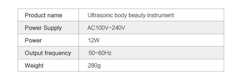 Lesenbeauty 3-in-1 Ultrasonic EMS Massager – Infrared, Body & Face Contouring Appearance Device