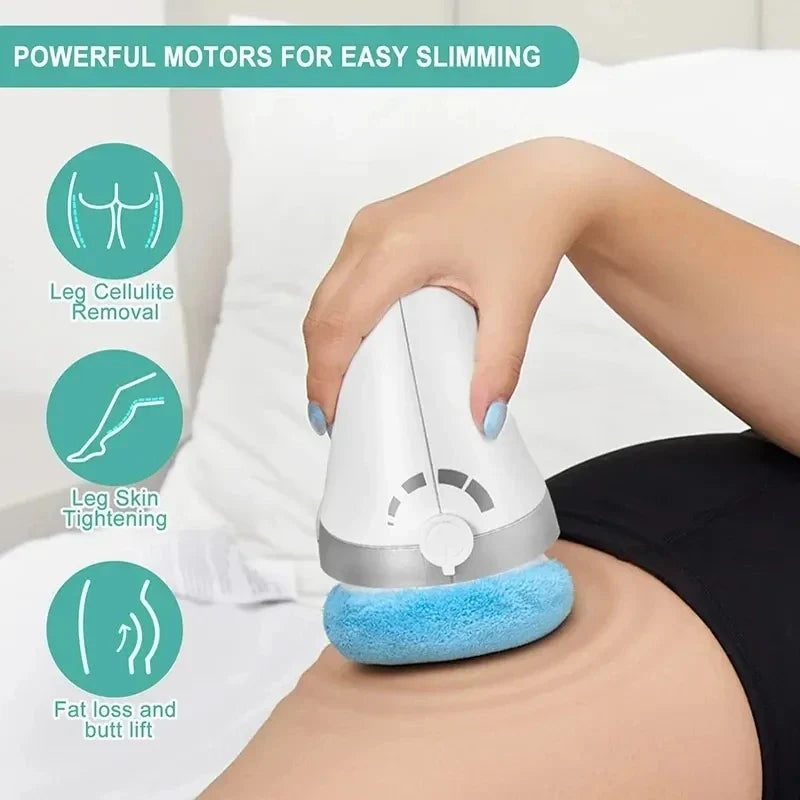 ShaxyMsc Handheld Electric Vibration Body Massager – Corded AC Power, Detachable Cloth Cover