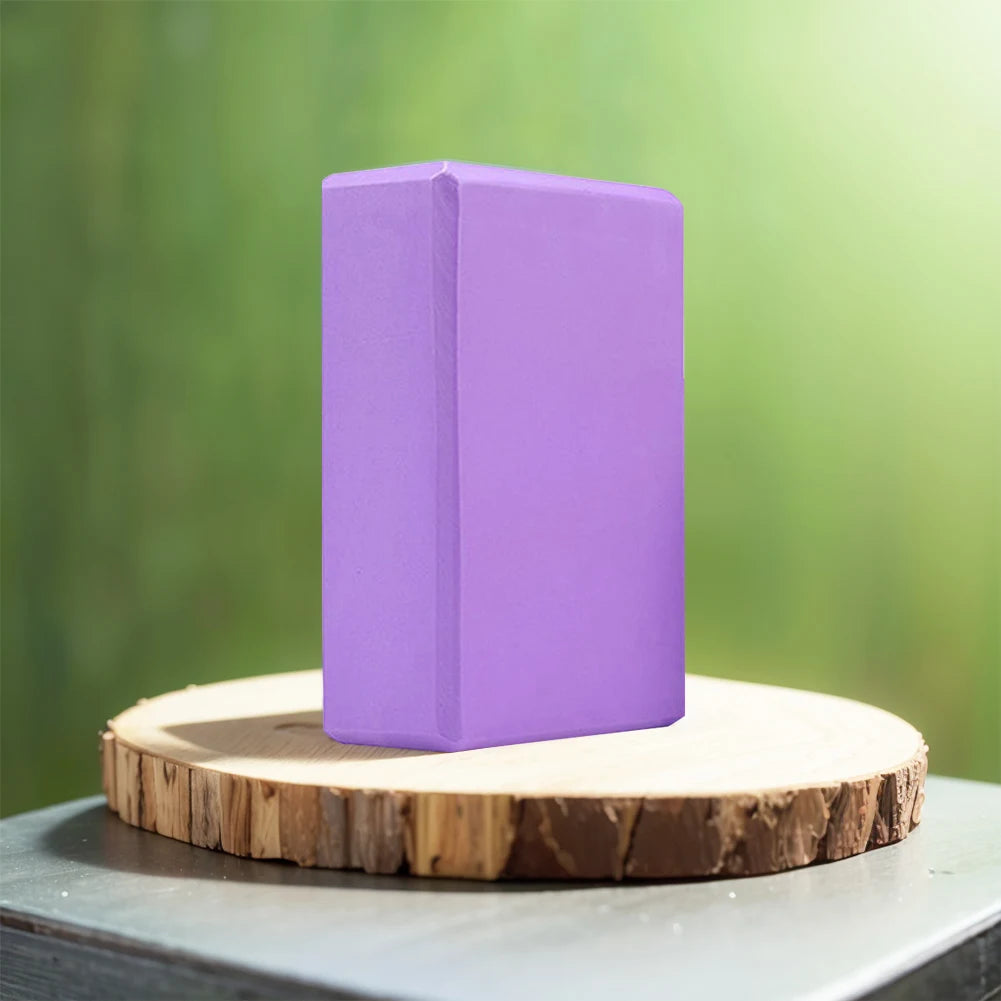 Selfika™ High-Density EVA Yoga Block – Moisture-Proof Supportive Balance Brick for Yoga, Pilates & Body Shaping