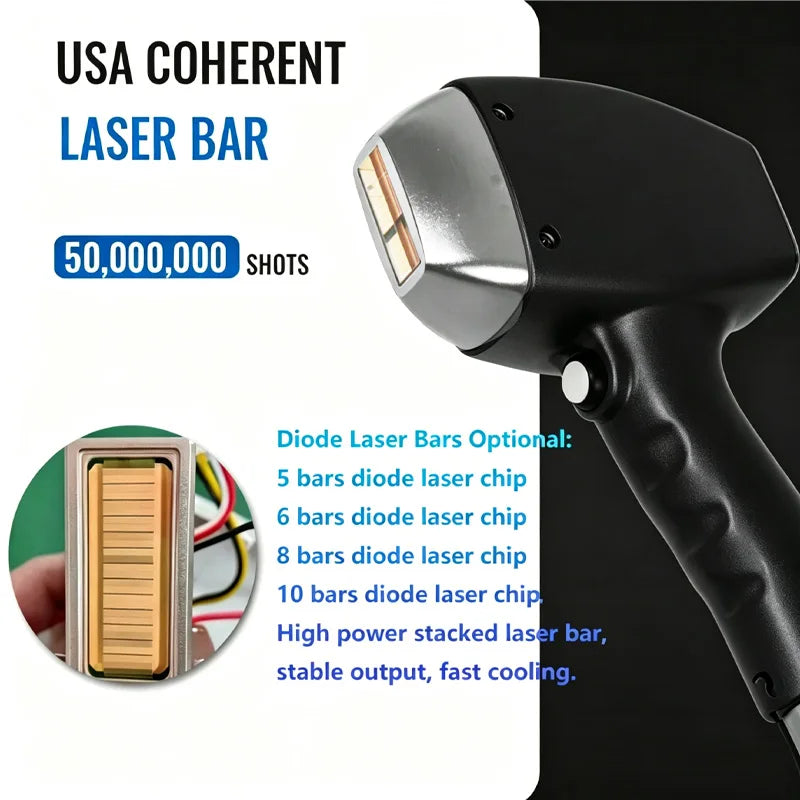 Selfika™ 808nm Diode Laser Hair Removal Handle