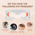 DearBeauty 3D Vibration Eye Massager with LED Light Therapy and 3 Relaxation Modes
