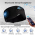 MERALL Bluetooth Sleep Mask Headphones – Wireless Music Eye Mask, Light Blocking, Travel Sleep Aid