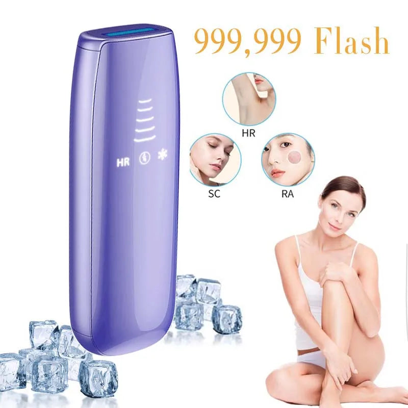 Selfika™ Ice Cooling Painless Permanent Hair Removal Machine