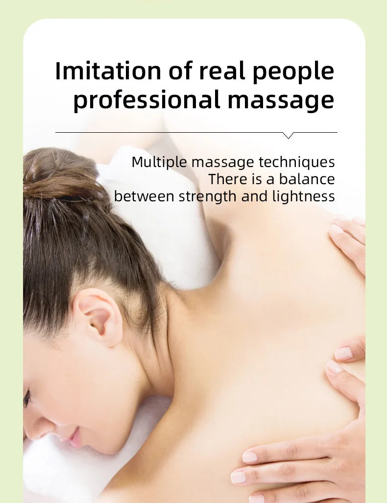 Selfika Cordless Lower Back Massager with Deep-Tissue Heat Therapy & Rechargeable Battery