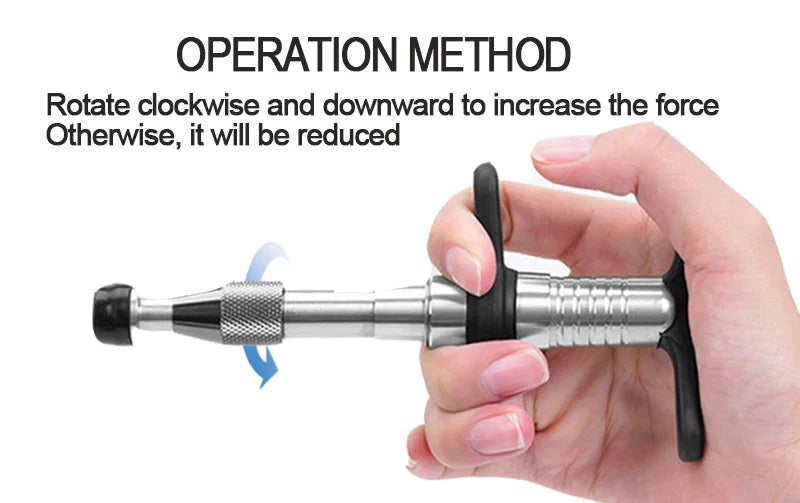 Vilnason Manual Chiropractic Adjusting Tool for Spinal Massage and Joint Correction