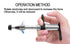 Vilnason Manual Chiropractic Adjusting Tool for Spinal Massage and Joint Correction