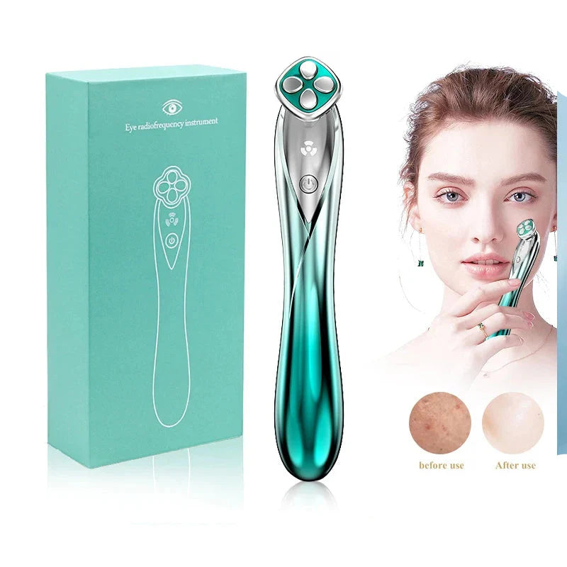 kemetvov Multi-Function Eye Massager – EMS, Red Light, 42C Heat for Anti-Aging and Fine Line Appearance