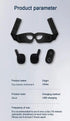 DH Beauty Wearable EMS Eye Massager Mask – Heated, Anti-Wrinkle Appearance, Dark Circle & Puffiness Relief