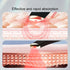 VIMYSHOW 3-in-1 Eye & Face Lift Wand – Red Light, Heat Therapy, ION, USB Rechargeable Massager