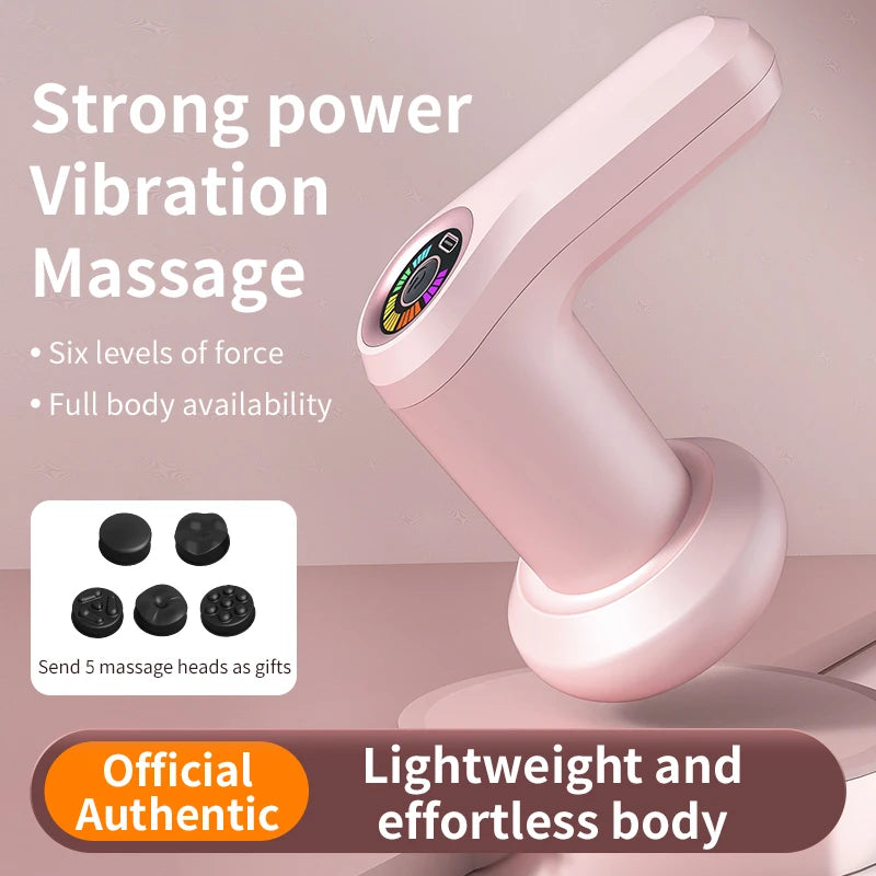 Windaily Cordless Rechargeable Body Massager & Sculpting Tool – 5 Heads, Toning
