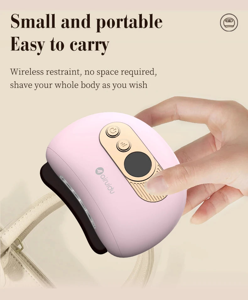 Generic Electric Gua Sha Massager (Airuidu) – Hot & Cold Mode, EMS Microcurrent, Face & Body
