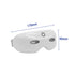 HEBTIGER Electric Eye Massager with Graphene Heating and Acupressure for Deep Relaxation