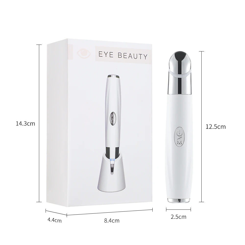 Selfika™ Electric Eye Massager – Triple-Light IPL Therapy & Constant Temperature Heating for Dark Circles & Puffiness Relief