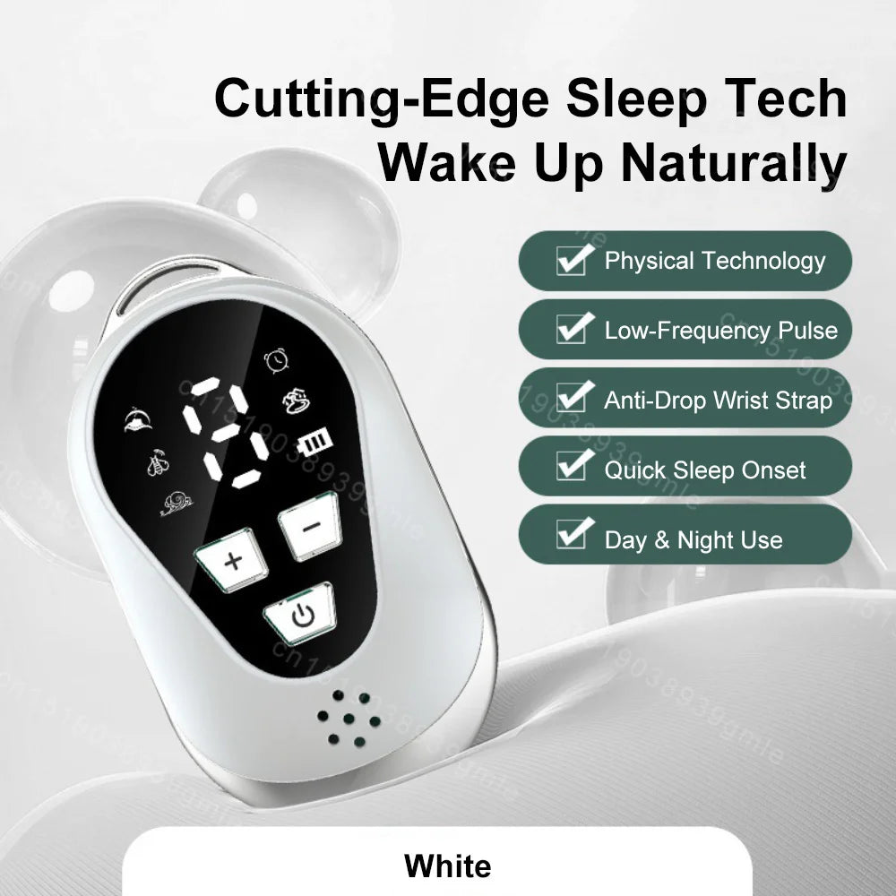 Handheld Microcurrent Pulse Sleep Therapy Instrument – Relaxation Aid for Stress Relief Sensation