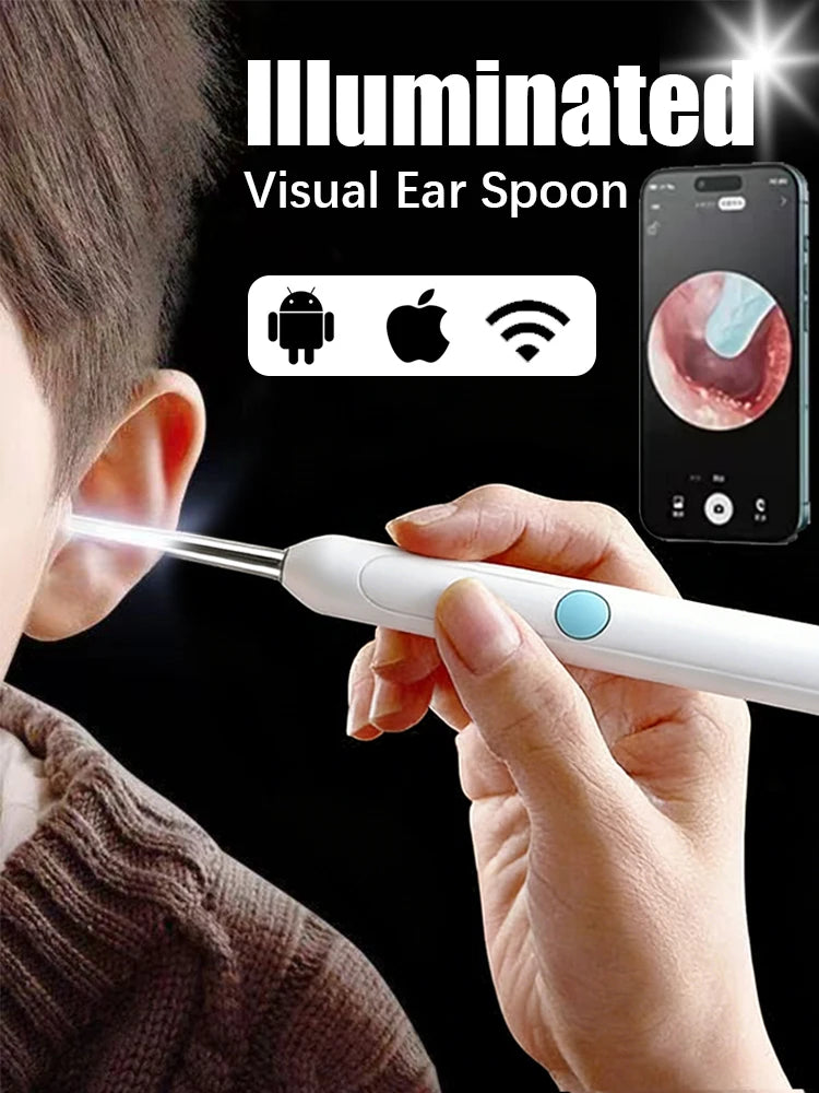 Selfika™ Visual Ear Wax Cleaner Camera Safe Earwax Endoscope