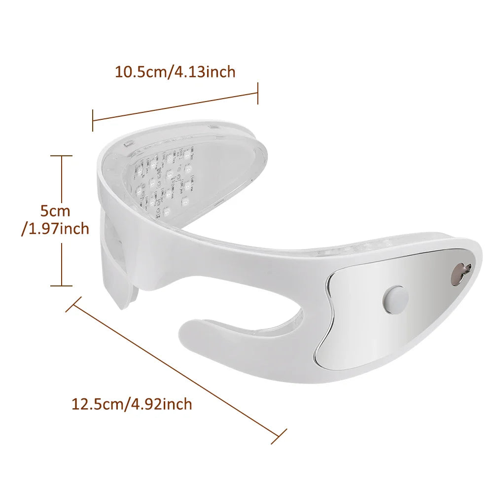 DearBeauty 3D Vibration Eye Massager with LED Light Therapy and 3 Relaxation Modes