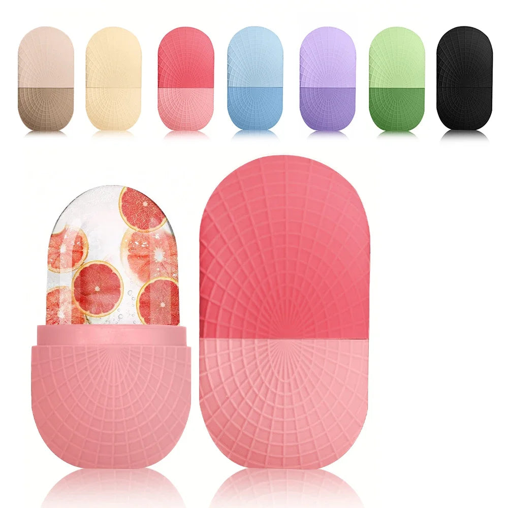 MOOYOU Upgraded Silicone Ice Roller for Face & Eyes – Facial Massager, Cooling & Refreshing Skin Care