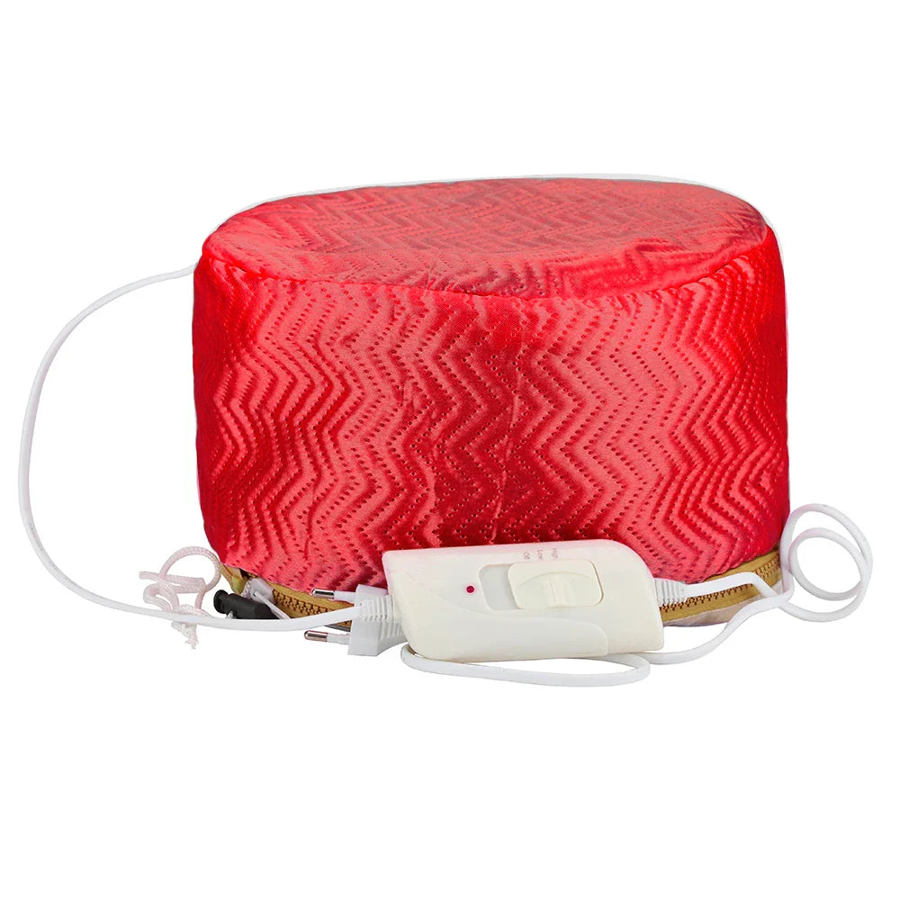 MIHJUSFDH Thermal Treatment Heating Electric Hair Cap – Adjustable Steamer Mask, Oil Cap, Home Hair Care