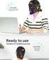 hello face Portable LED Light Therapy Mask – Red, IR, Blue, Acne Appearance, Skin Rejuvenation Home Use