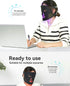 hello face Portable LED Light Therapy Mask – Red, IR, Blue, Acne Appearance, Skin Rejuvenation Home Use