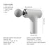 Selfika™ Portable Mini Fascia Gun – 6-Speed Wireless Muscle Massager with 4 Professional Massage Heads