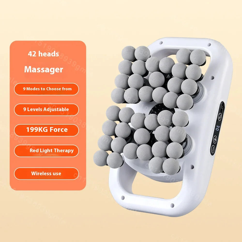 Selfika™ Professional Muscle Massage Gun – 9 Modes Deep Tissue Percussion Massager for Full Body Recovery