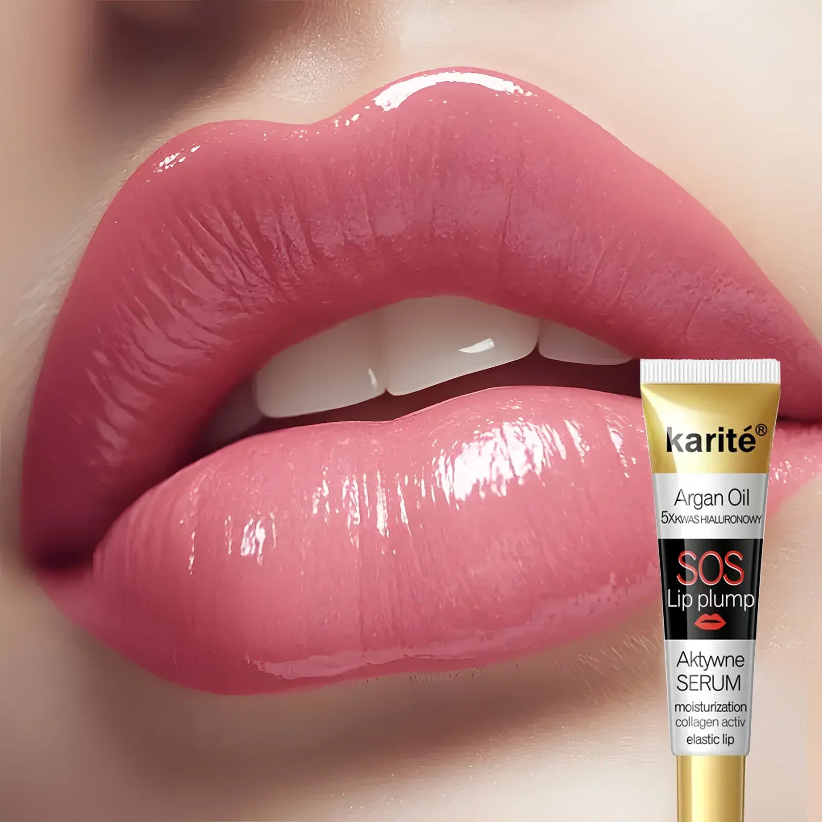 jaysuing Moroccan Argan Oil Lip Essence – Moisturizing, Nourishing, Cosmetic Plumping Effect