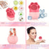 QWC Silicone 2-in-1 Ice Roller & Face Brush – Reduce Eye Puffiness, Skin Tightening Appearance Tool